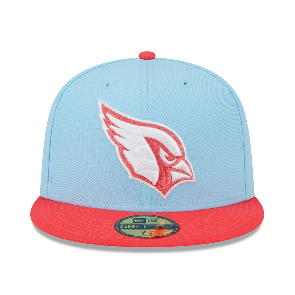 NFL Arizona Cardinals New Era Two-Tone Sky 59FIFTY Fitted