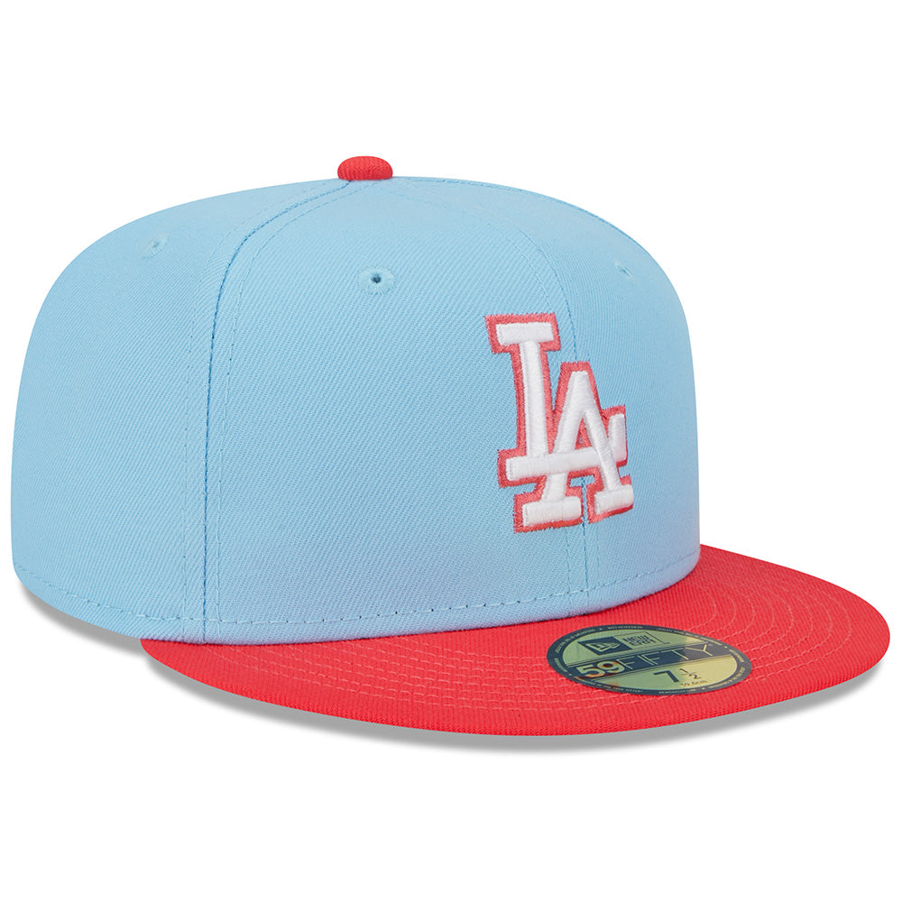 MLB Los Angeles Dodgers New Era Two-Tone Sky 59FIFTY Fitted