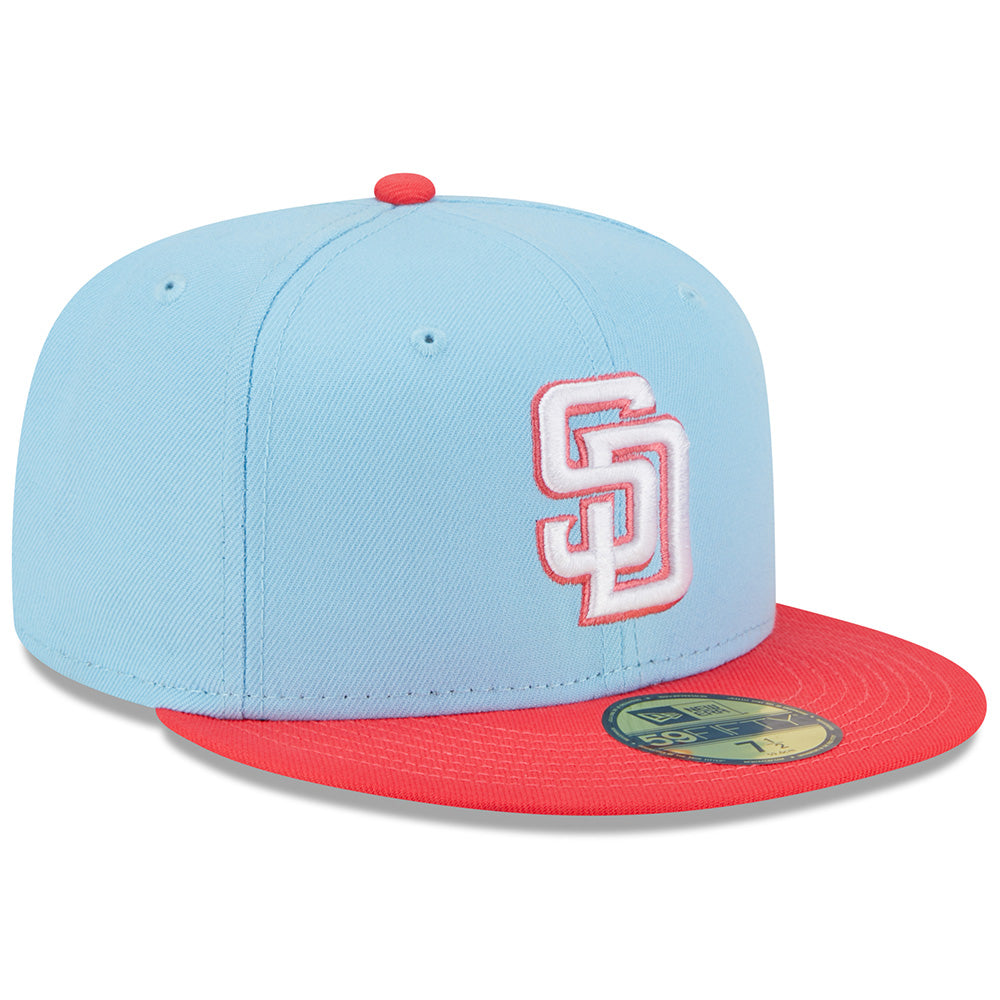 NFL San Diego Padres New Era Two-Tone Sky 59FIFTY Fitted