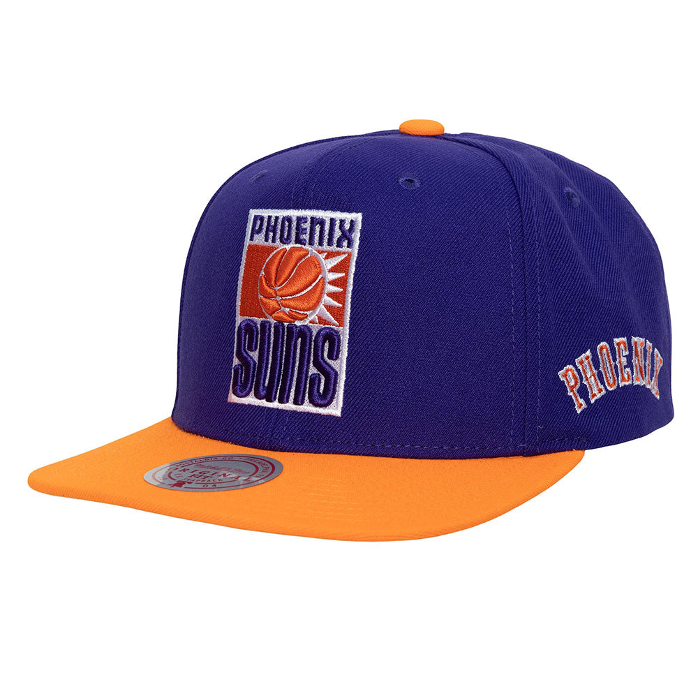 NBA Phoenix Suns New Era Heathered Team Stretch Bucket Hat - Just