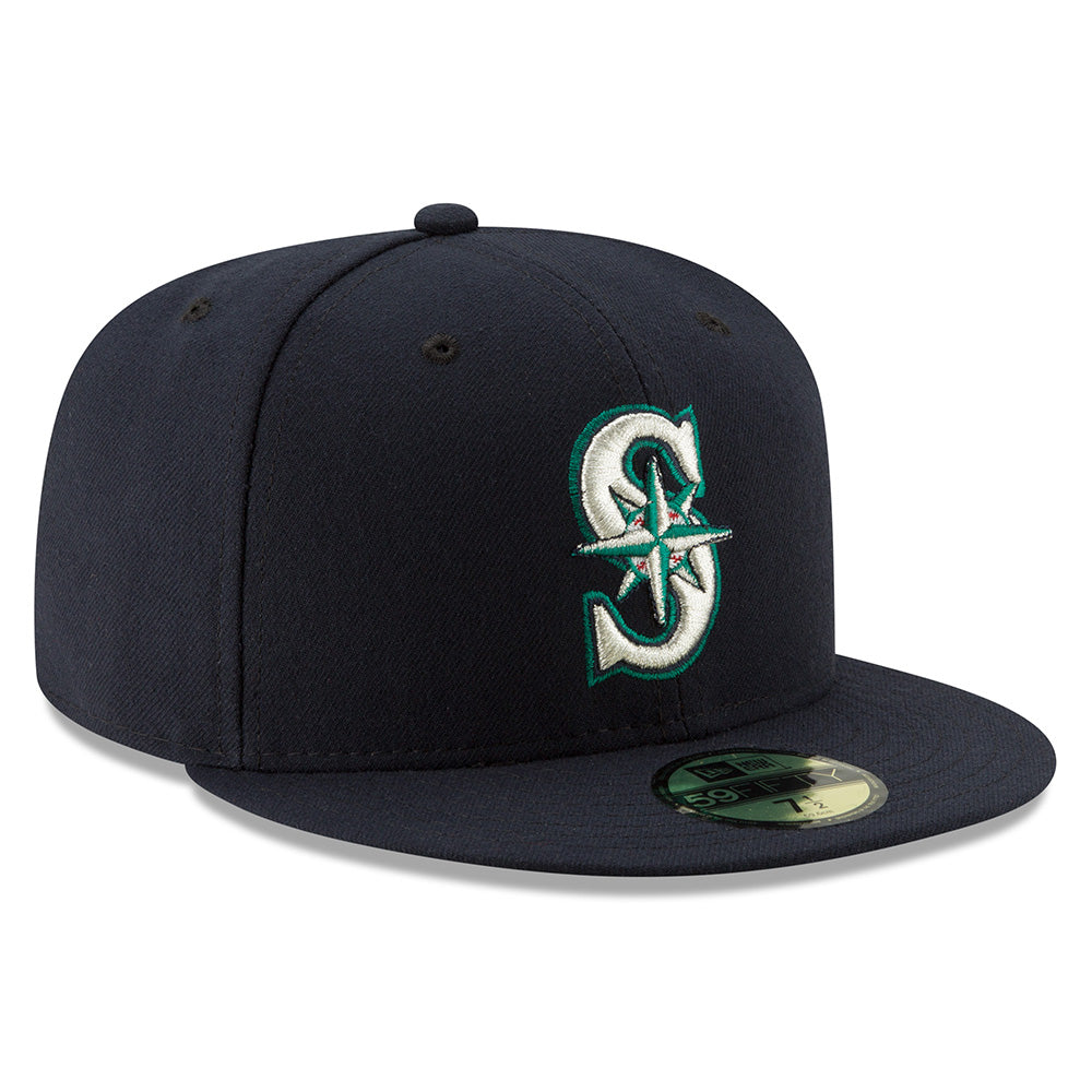 MLB Seattle Mariners New Era Authentic Collection Home On-Field 59FIFTY Fitted