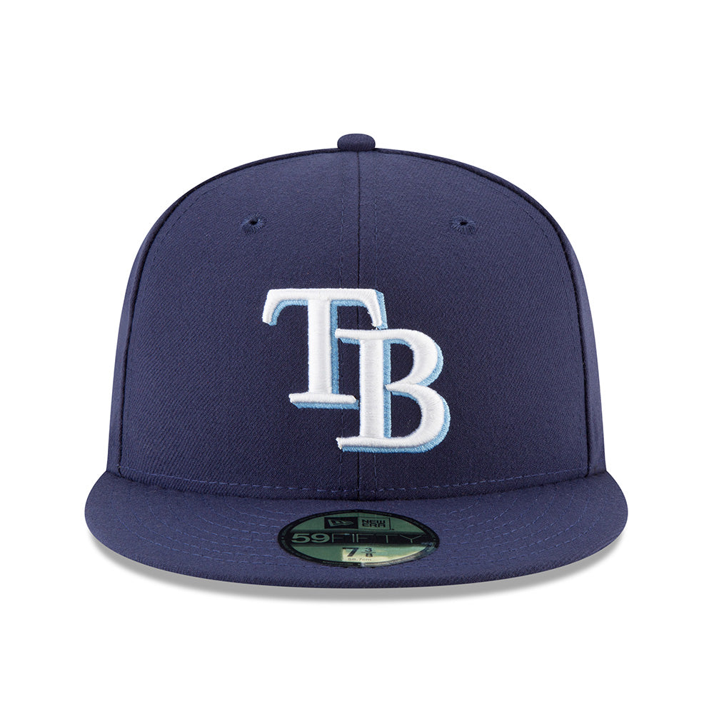MLB Tampa Bay Rays New Era Authentic Collection Home On-Field 59FIFTY Fitted