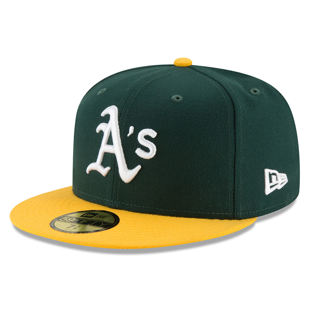 MLB Oakland Athletics New Era Authentic Collection Home On-Field 59FIFTY Fitted
