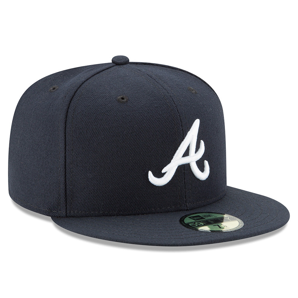 MLB Atlanta Braves New Era Authentic Collection Road On-Field 59FIFTY Fitted