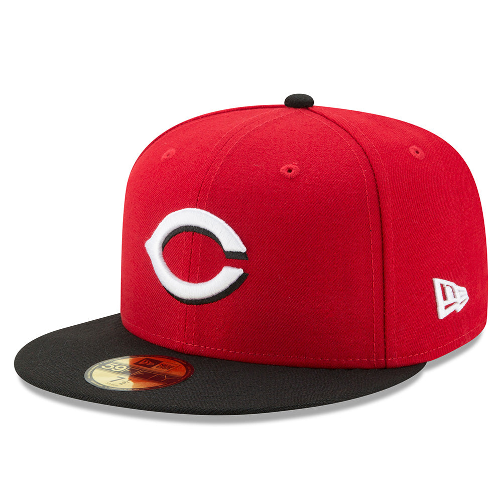 MLB Cincinnati Reds New Era Authentic Collection Road On-Field 59FIFTY Fitted