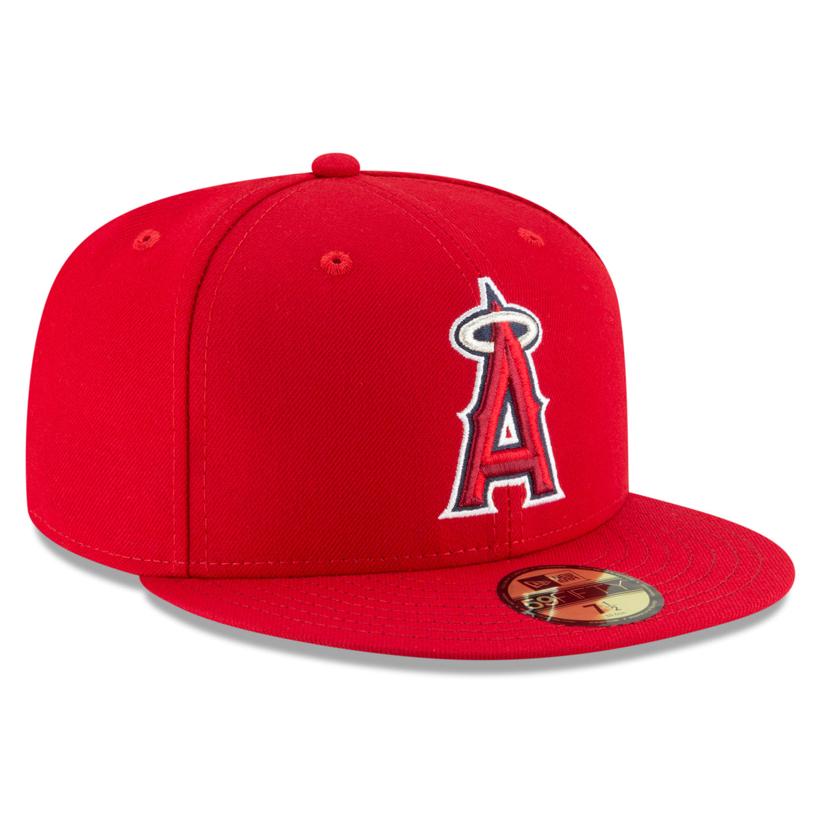 MLB Los Angeles Angels Youth New Era Home Authentic Collection 59FIFTY Fitted