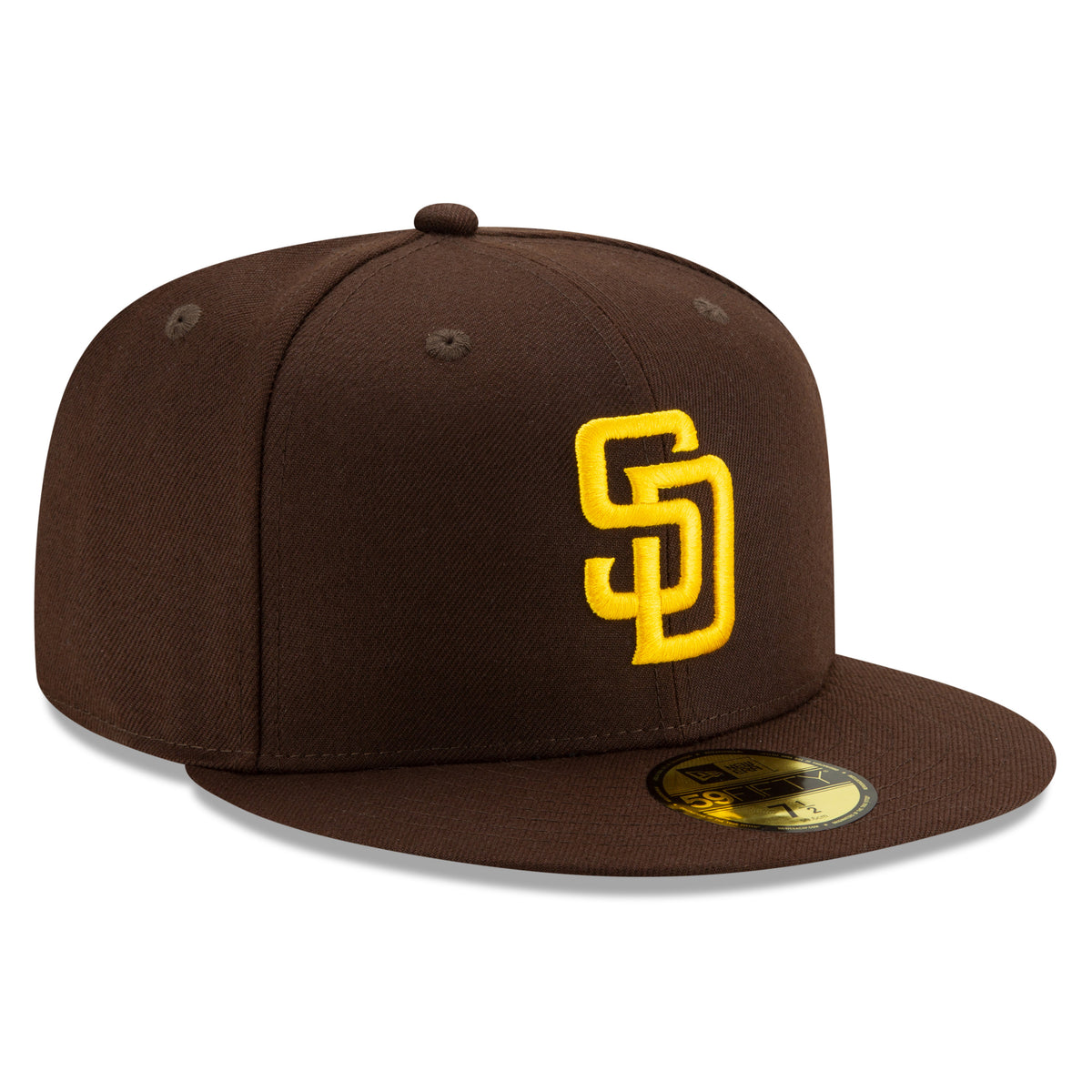 MLB San Diego Padres Youth New Era Home Authentic Collection 59FIFTY Fitted