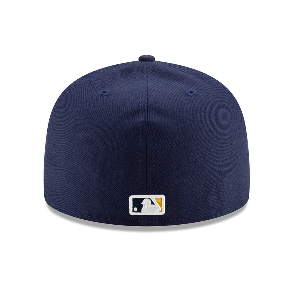 MLB Milwaukee Brewers New Era Authentic Collection Home On-Field 59FIFTY Fitted