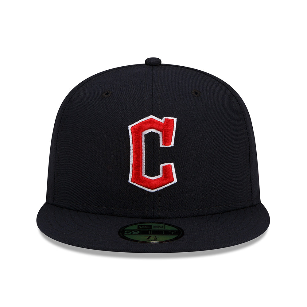 MLB Cleveland Guardians New Era Authentic Collection Road On-Field 59FIFTY Fitted