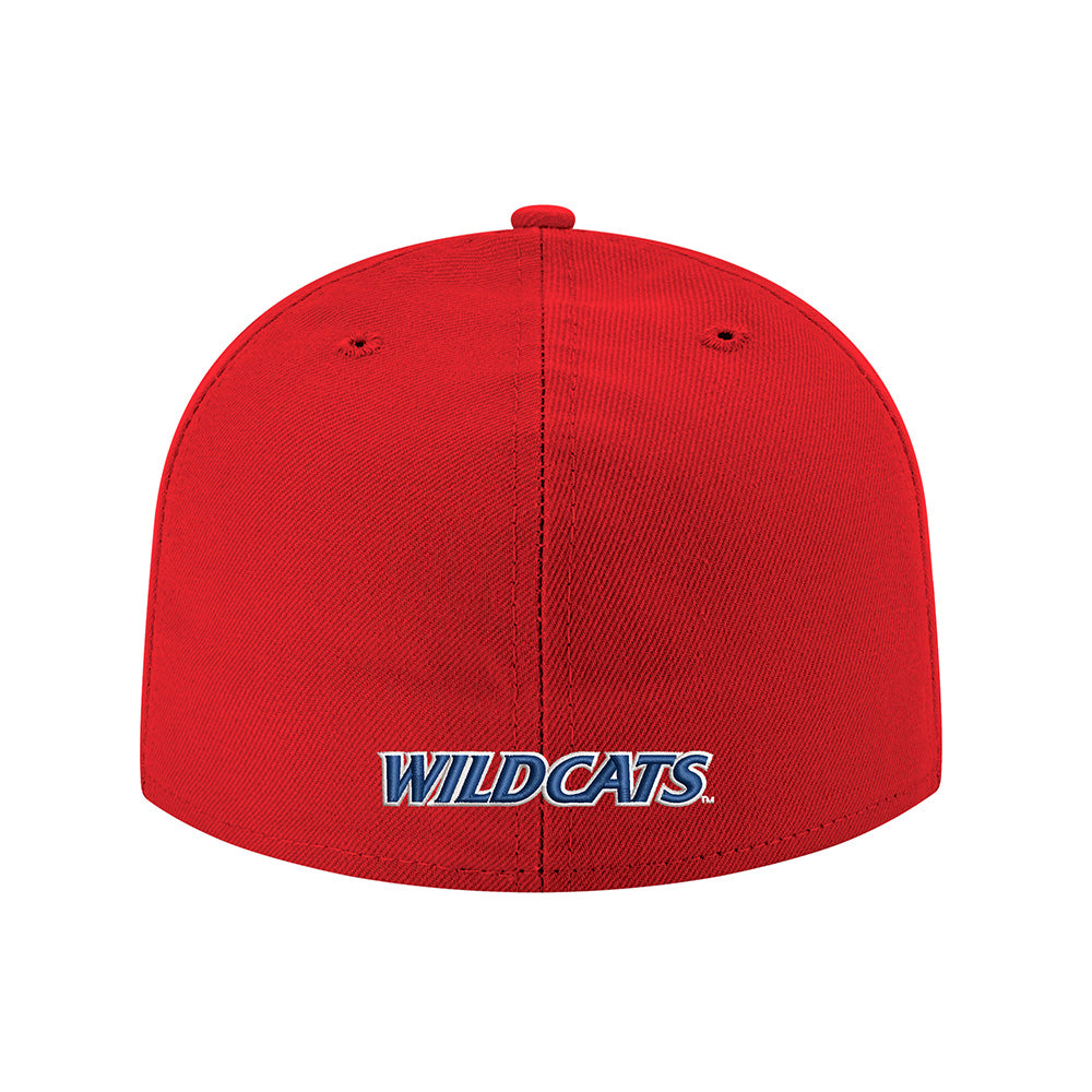 NCAA Arizona Wildcats New Era Primary Logo 59FIFTY Fitted Hat - Red