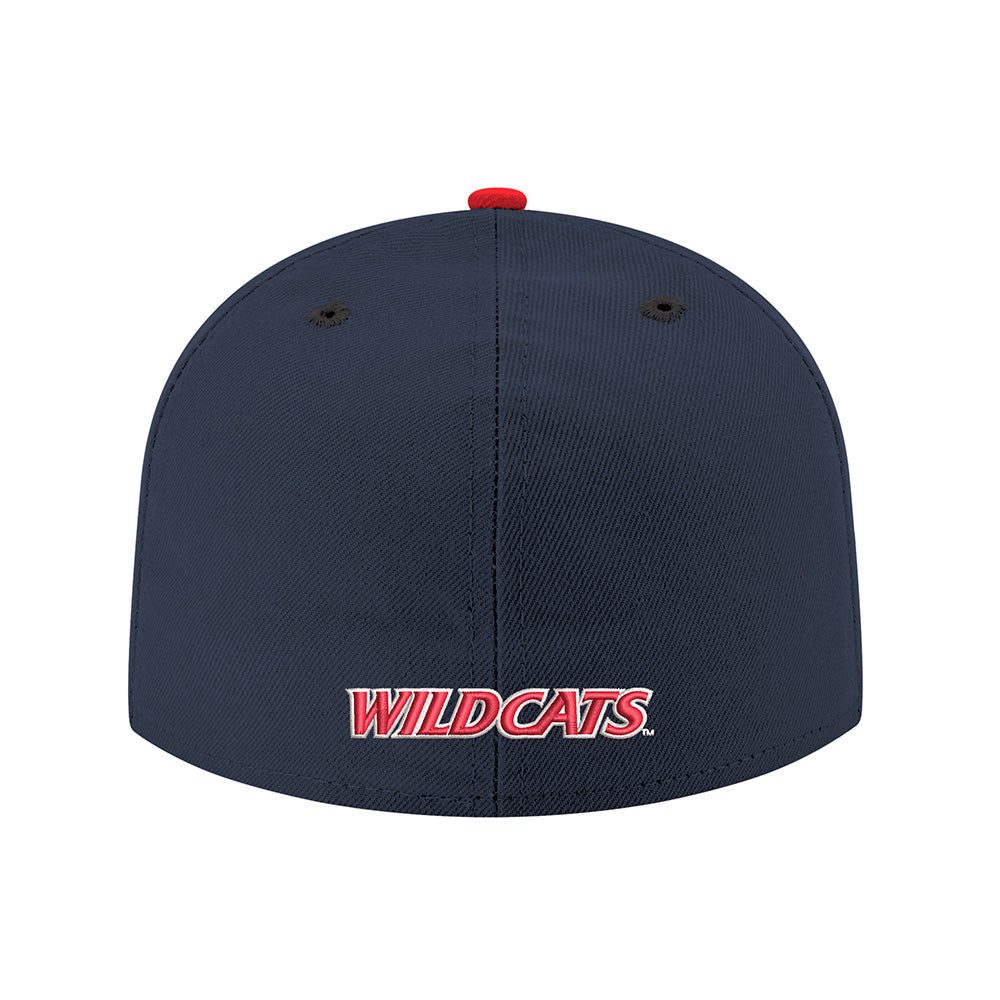 NCAA Arizona Wildcats New Era Two-Tone Primary Logo 59FIFTY Fitted