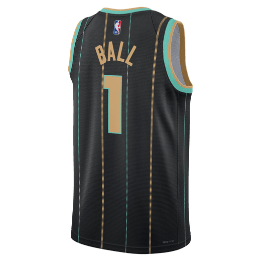 NBA Charlotte Hornets LaMelo Ball Nike &#39;22 City Edition Swingman Jersey