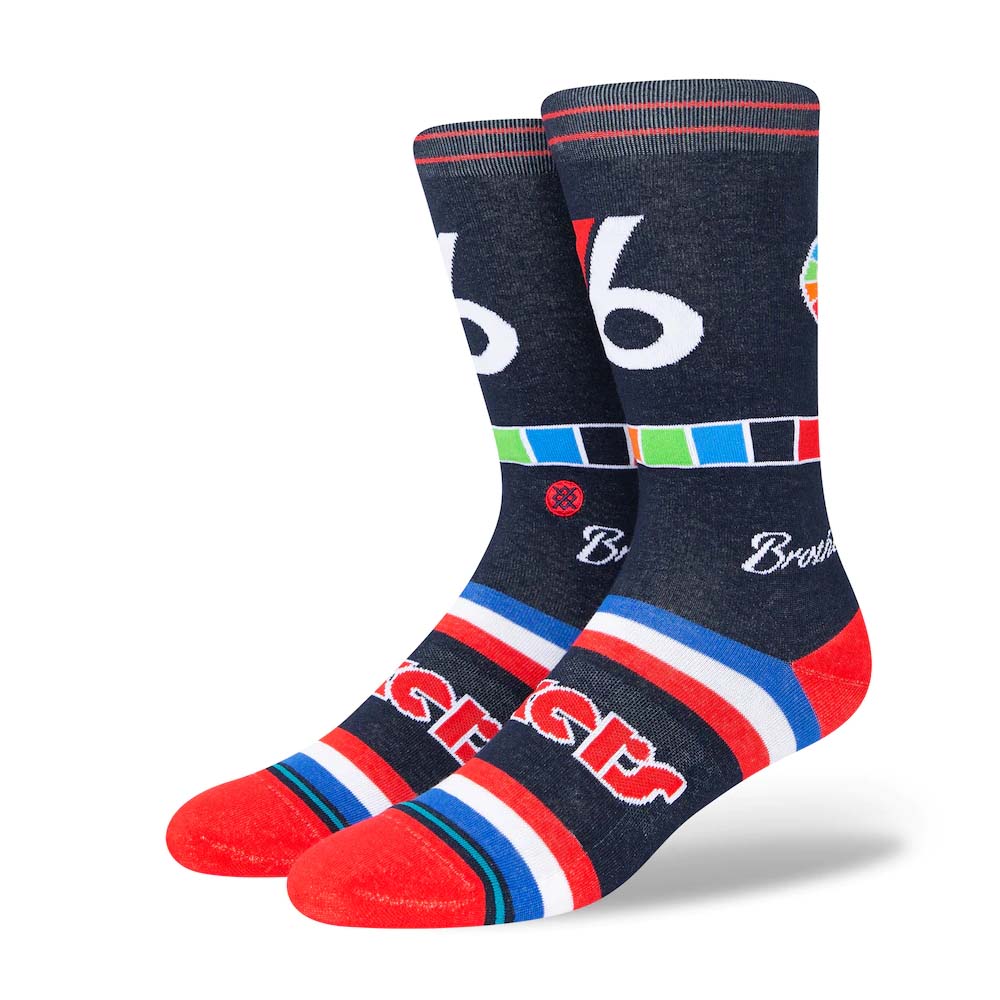 NBA Philadelphia 76ers Stance City Edition Crew Socks