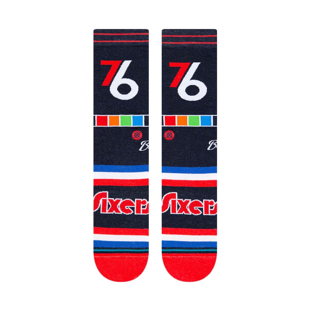 NBA Philadelphia 76ers Stance City Edition Crew Socks