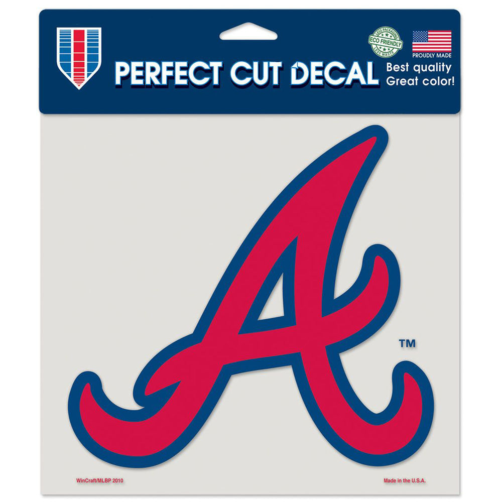 MLB Atlanta Braves WinCraft 8&quot; x 8&quot; Logo Decal