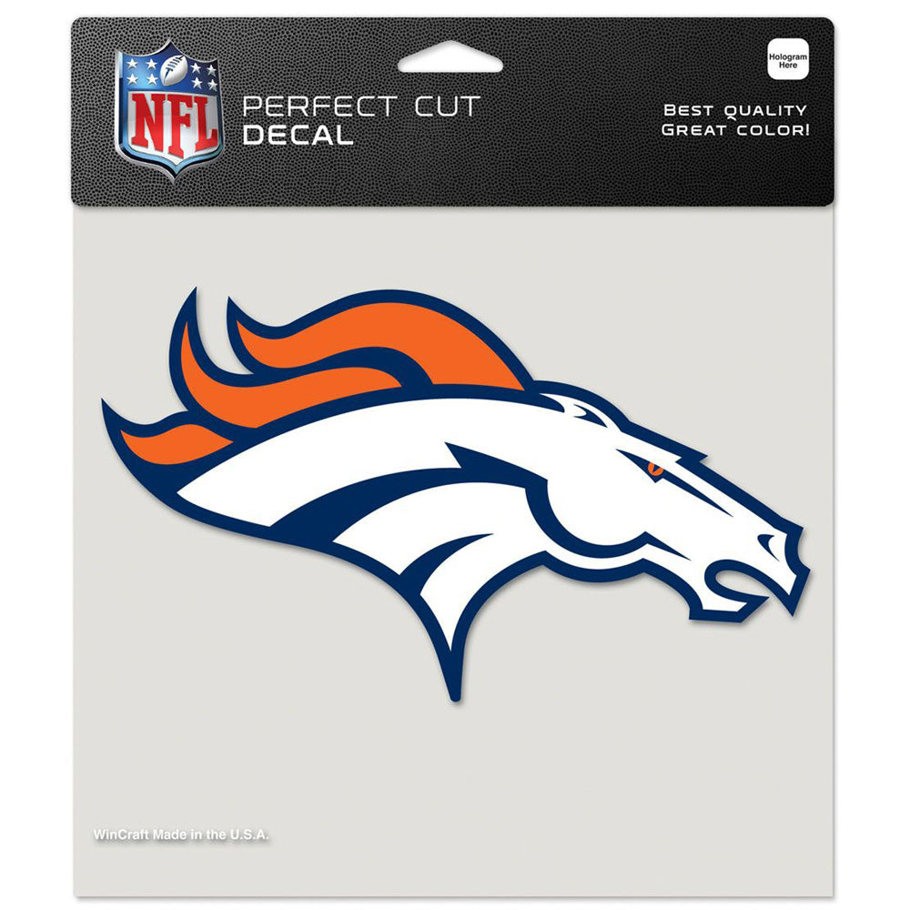NFL Denver Broncos WinCraft 8&quot; x 8&quot; Logo Decal