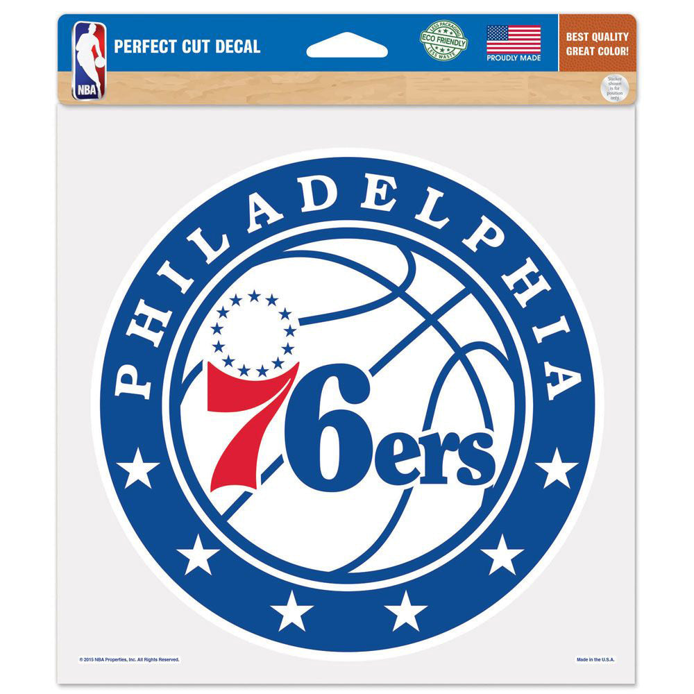 NBA Philadelphia 76ers WinCraft 8&quot; x 8&quot; Logo Decal