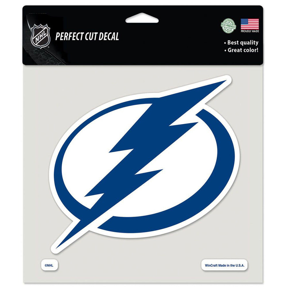 NHL Tampa Bay Lightning WinCraft 8&quot; x 8&quot; Logo Decal