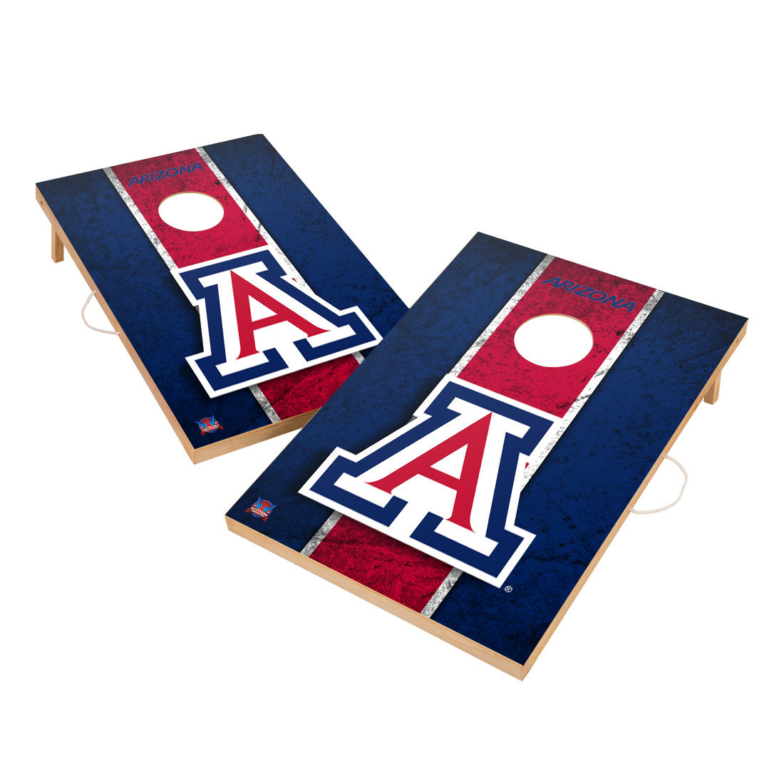 NCAA Arizona Wildcats Victory Tailgate 2x3 Solid Wood Cornhole Set