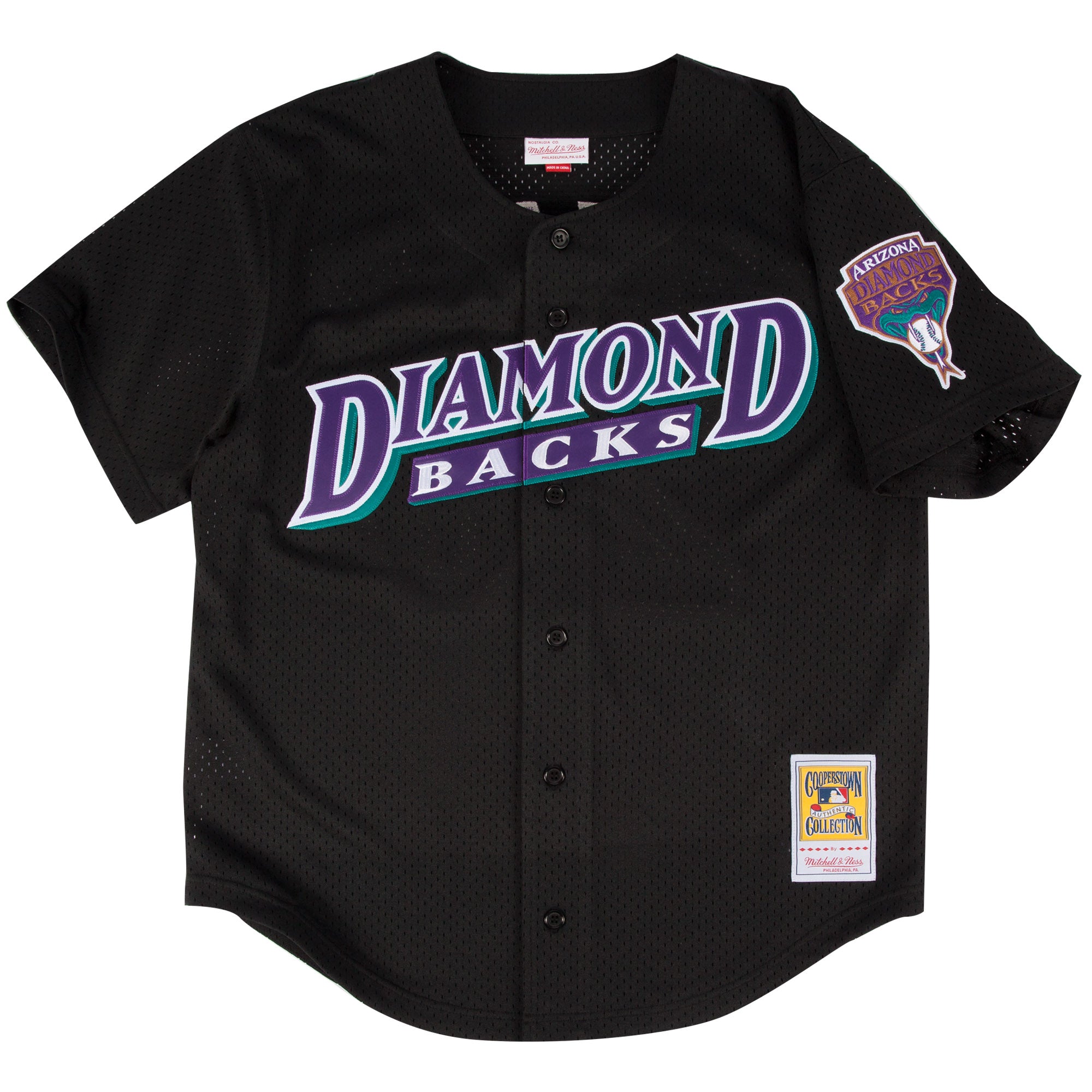 MLB Arizona Diamondbacks Randy Johnson Mitchell & Ness Retro Authentic BP Jersey - Just Sports