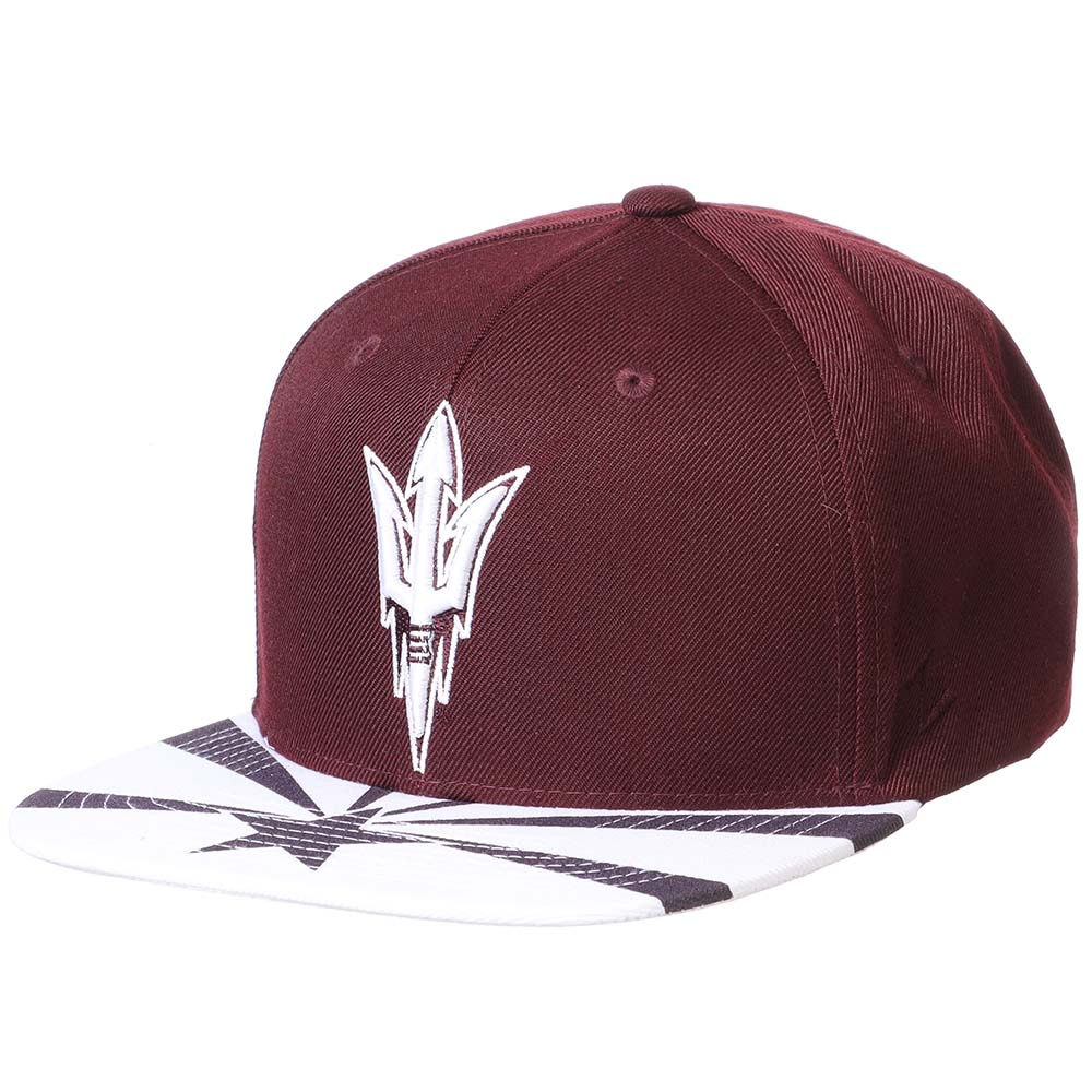 NCAA Arizona State Sun Devils Zephyr Two-Tone Jersey Hook Z11 Snapback