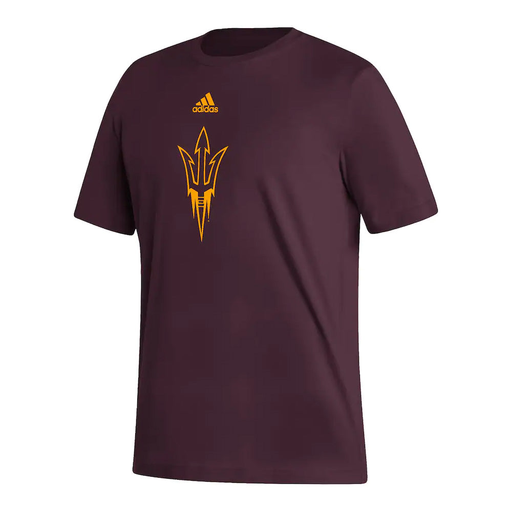 NCAA Arizona State Sun Devils adidas Primary Logo Creator T-Shirt - Maroon
