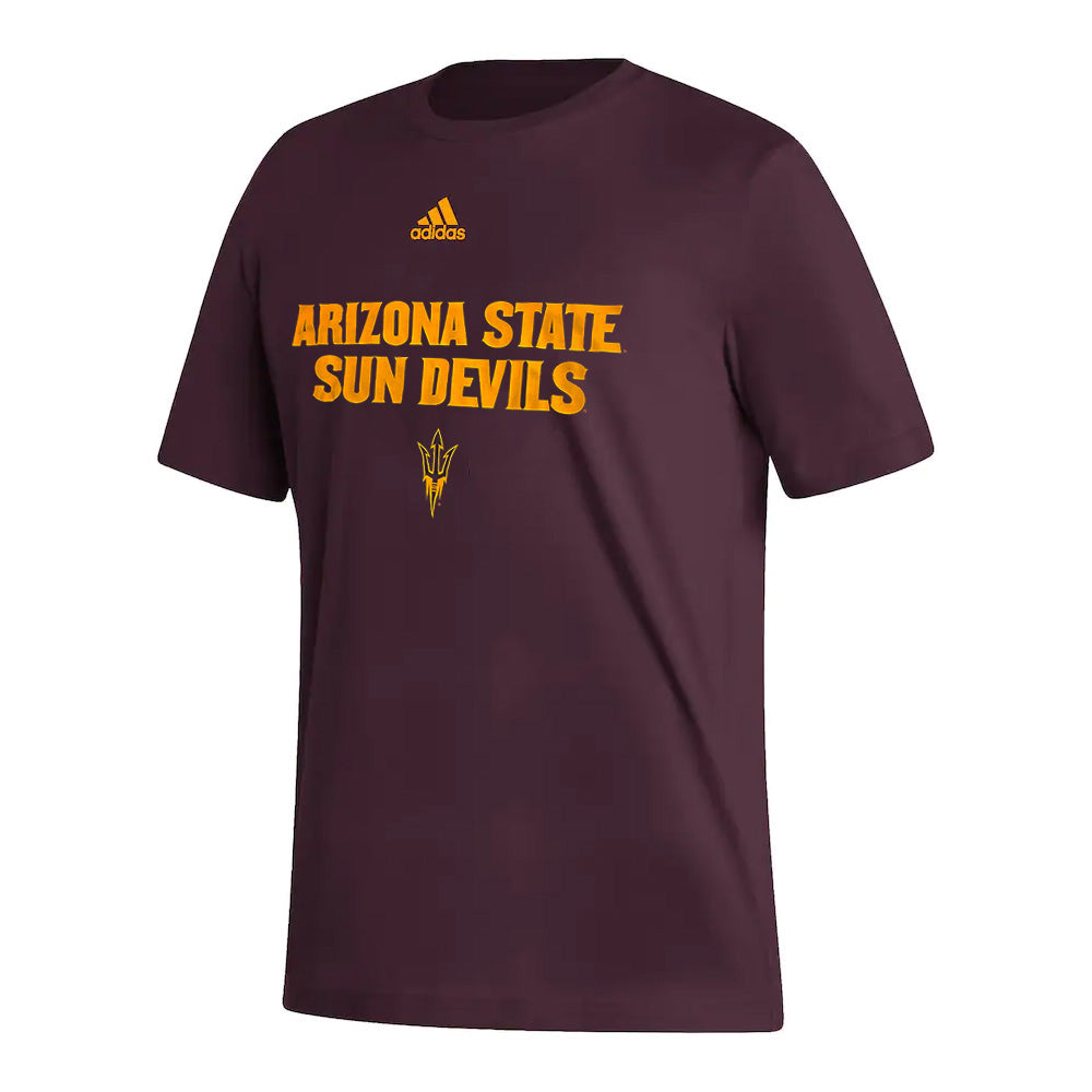 NCAA Arizona State Sun Devils adidas Wordmark Creator Tee