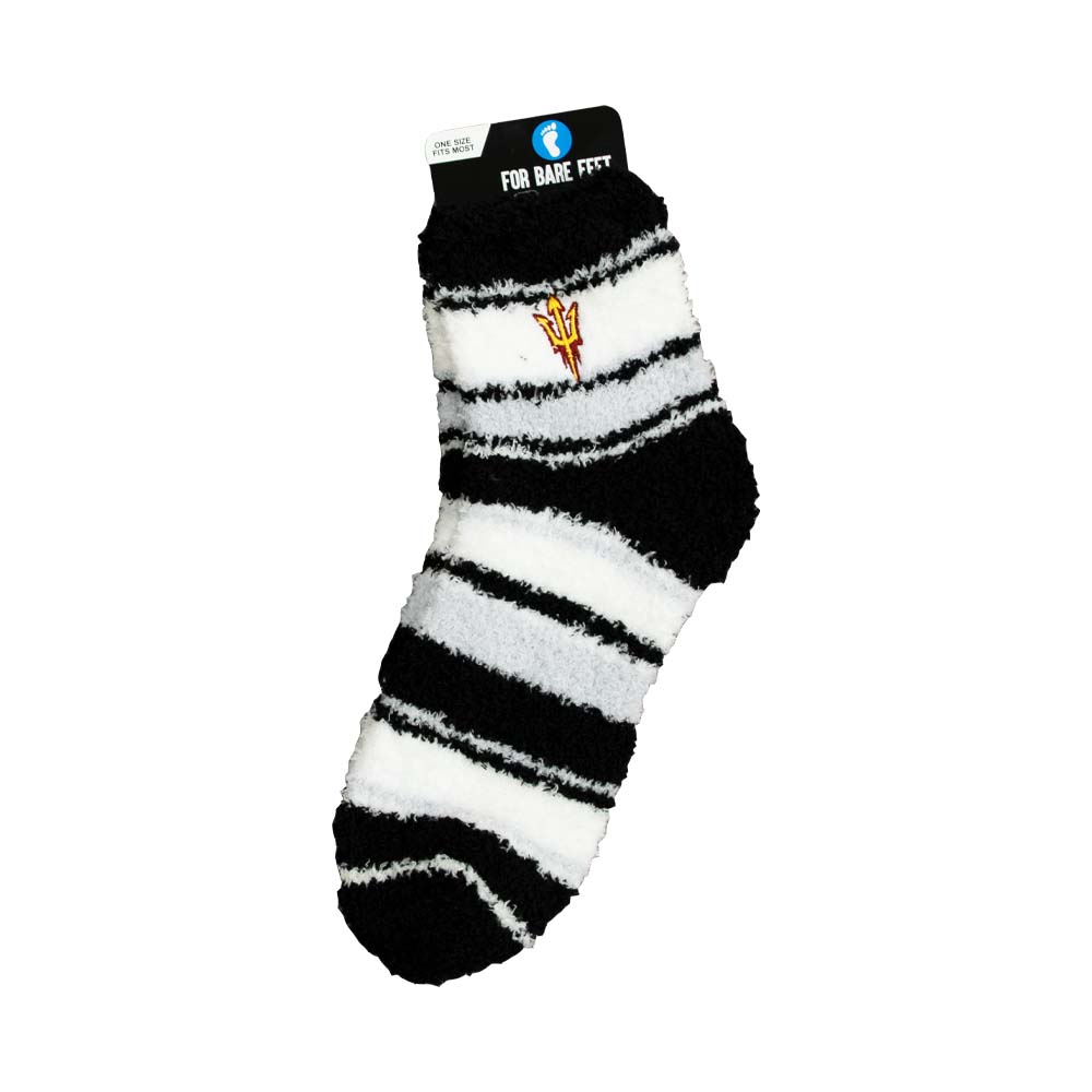 NCAA Arizona State Sun Devils For Bare Feet Skip Stripe Sleep Sock