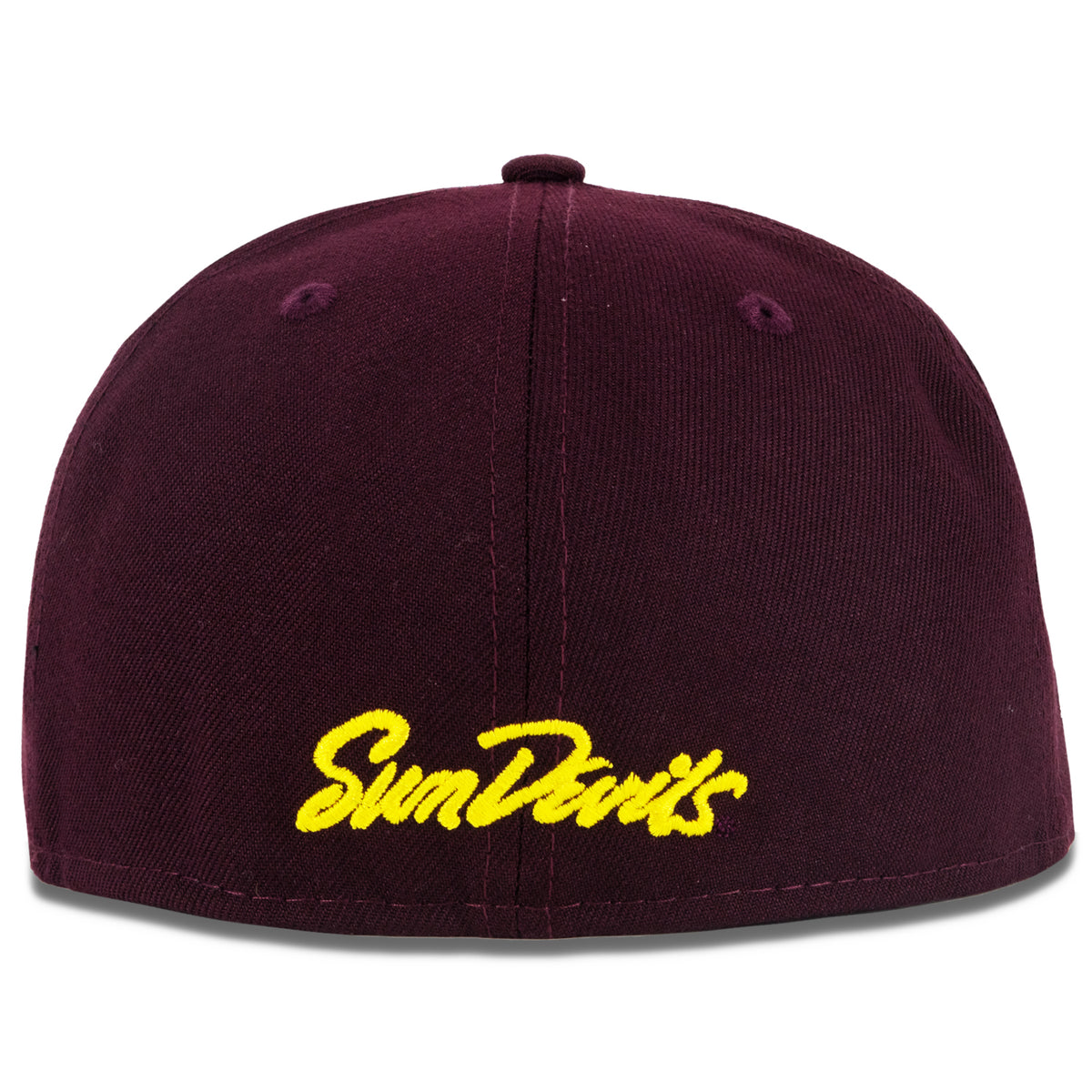 NCAA Arizona State Sun Devils New Era Sparky Five-Time Baseball Champions 59FIFTY Fitted