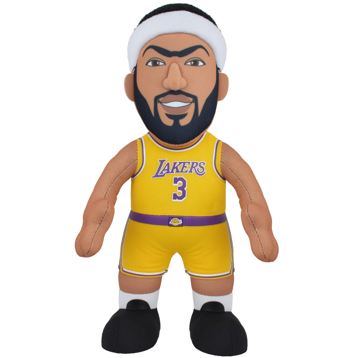 NBA Los Angeles Lakers Anthony Davis Bleacher Creatures 10&quot; Plush Figure