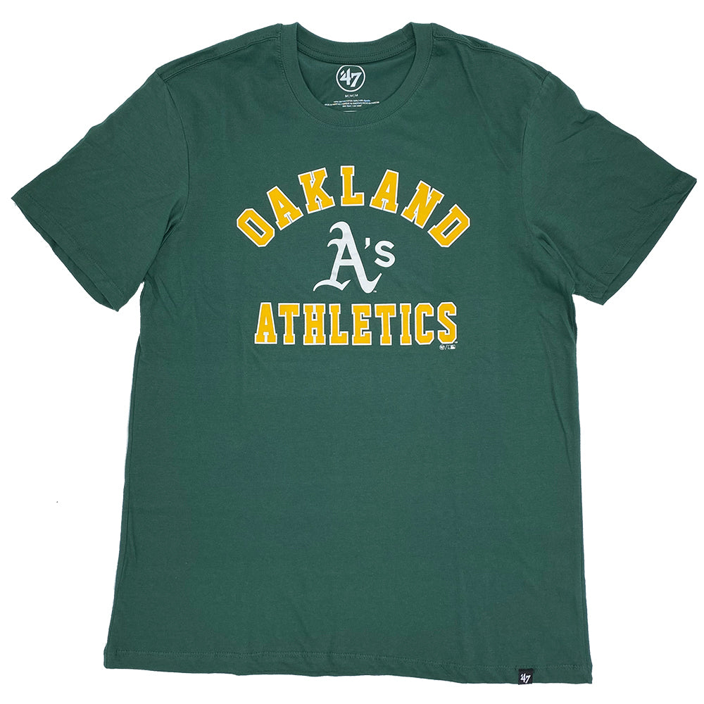 MLB Oakland Athletics &#39;47 Varsity Arch Tee - Green