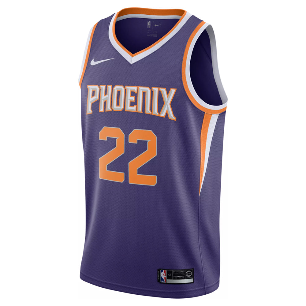 NBA Phoenix Suns Deandre Ayton Nike Icon Swingman Jersey - Purple