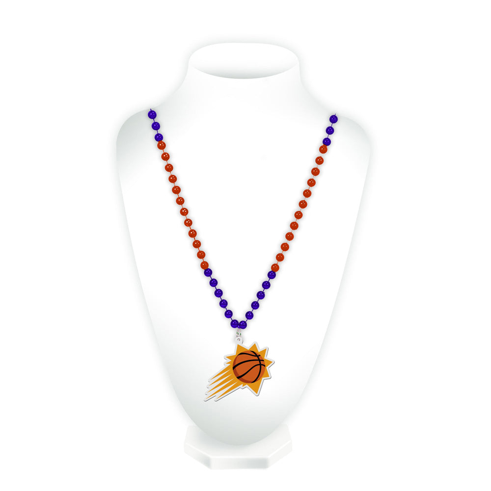 NBA Phoenix Suns Rico Medallion Bead Necklace