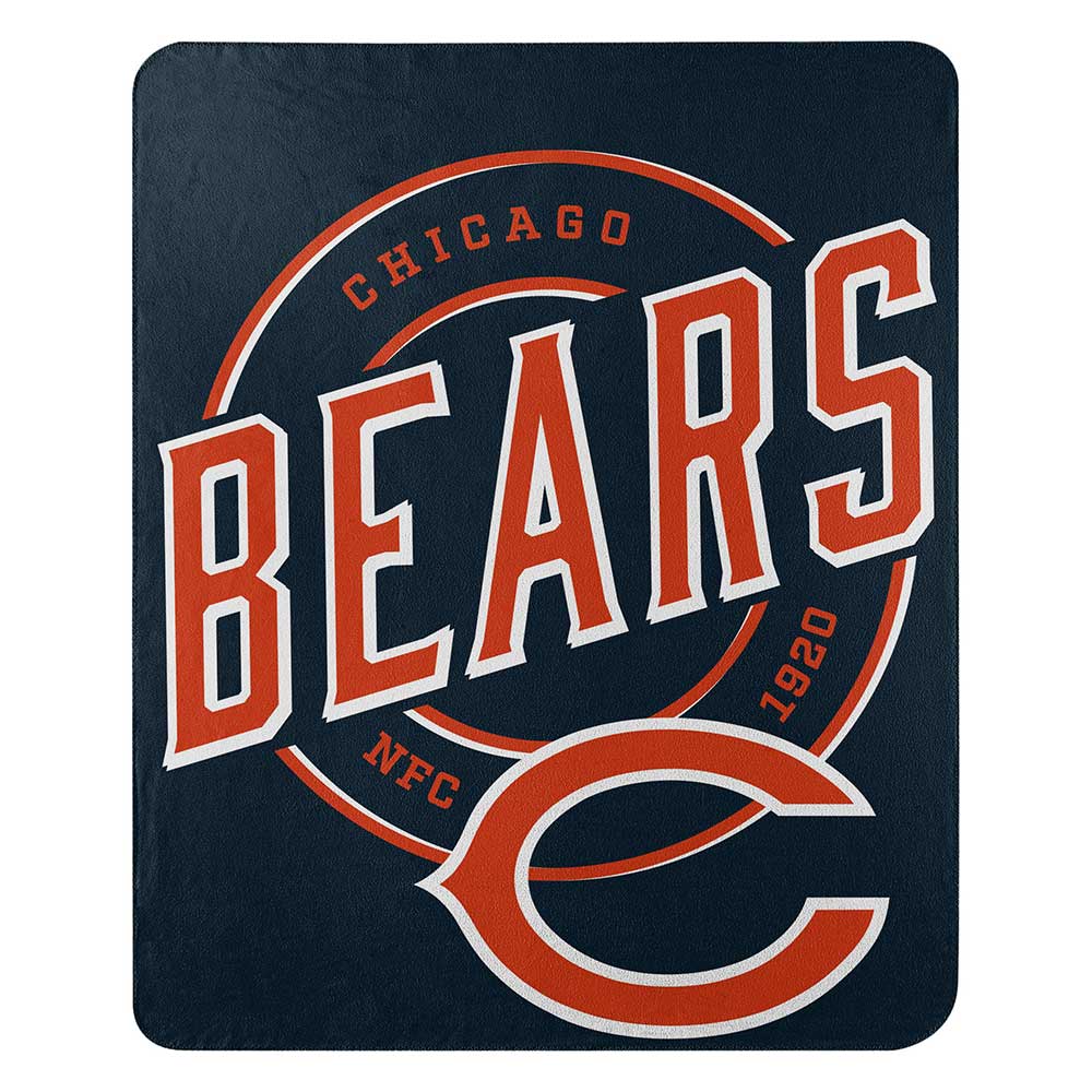 NFL Chicago Bears Northwest Campaign 50x60 Fleece Throw