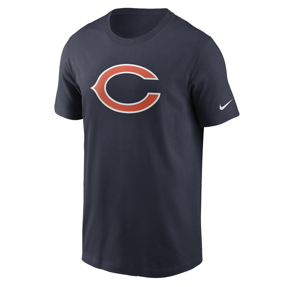 NFL Chicago Bears Nike Cotton Essential Logo Tee - Navy