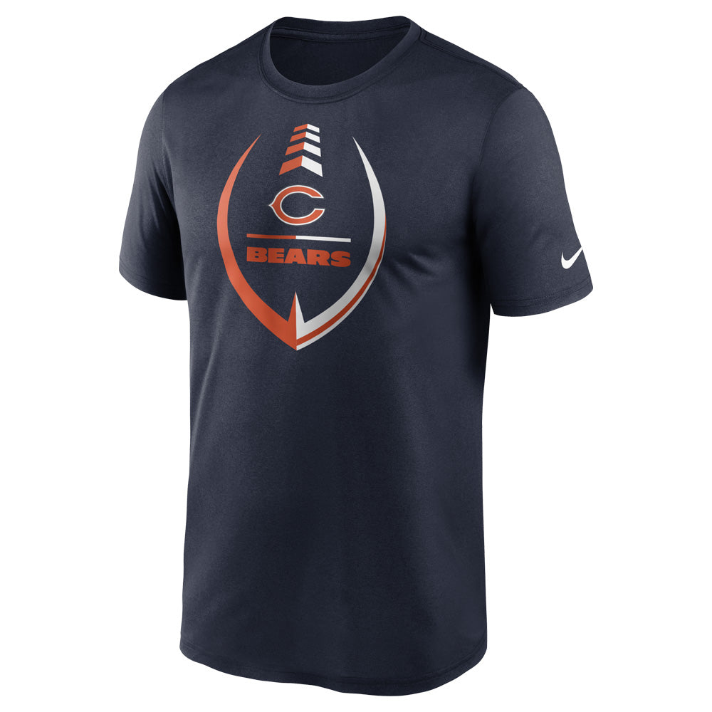 NFL Chicago Bears Nike Icon Legend T-Shirt - Navy