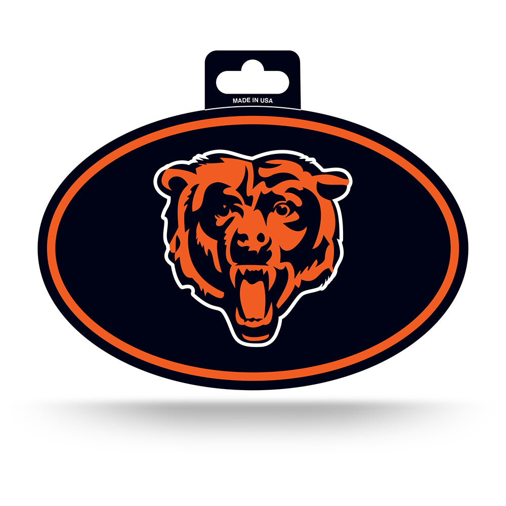NFL Chicago Bears Rico Oval Logo Sticker