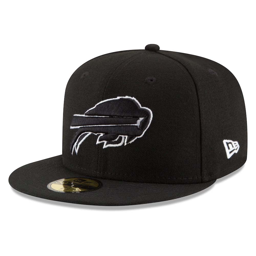 NFL Buffalo Bills New Era Black &amp; White 59FIFTY