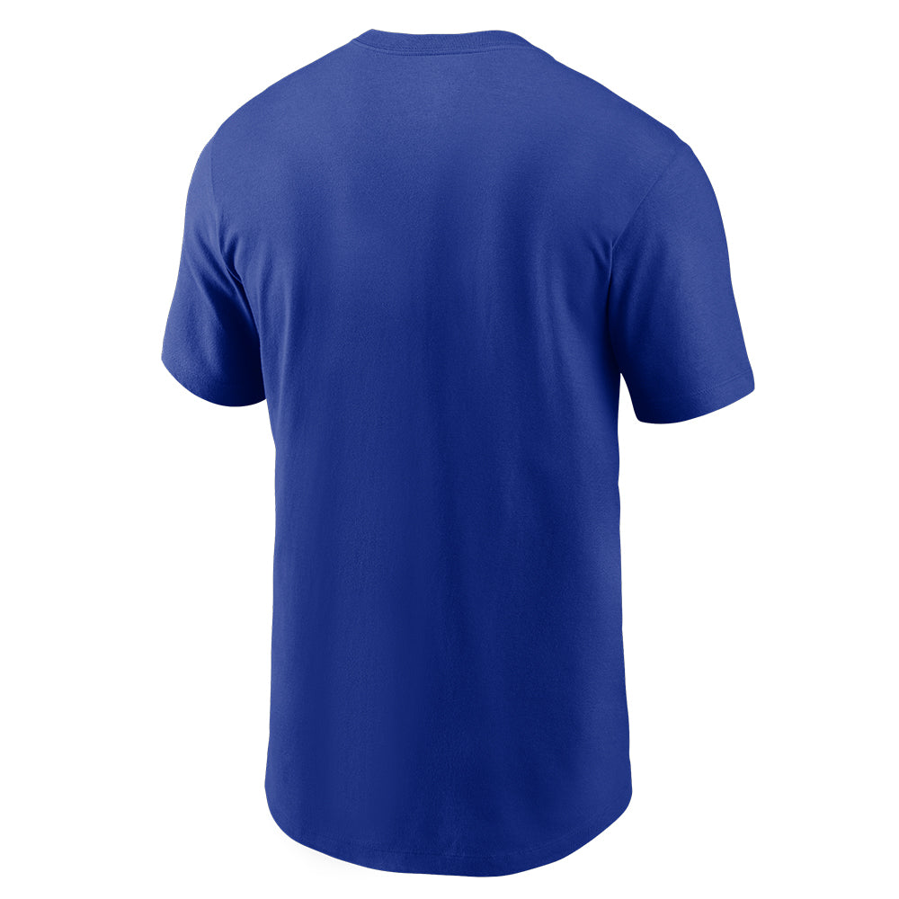 NFL New York Giants Nike Cotton Essential Logo Tee - Blue