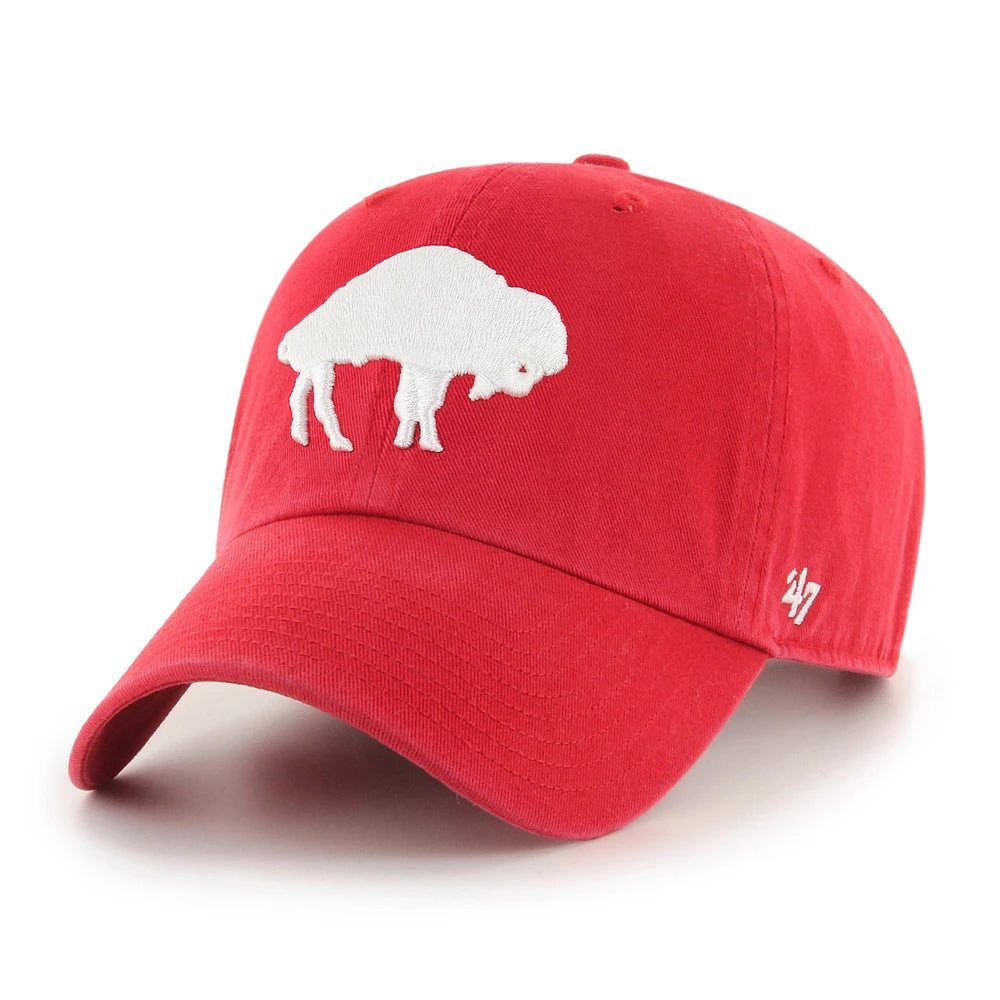 NFL Buffalo Bills &#39;47 Throwback Clean Up Adjustable - Red