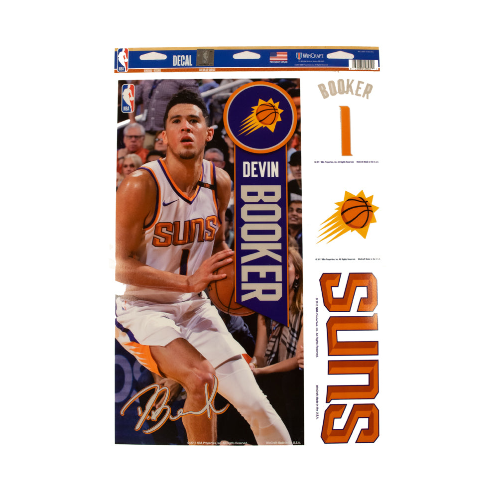 NBA Phoenix Suns Devin Booker WinCraft 11x17 Decal