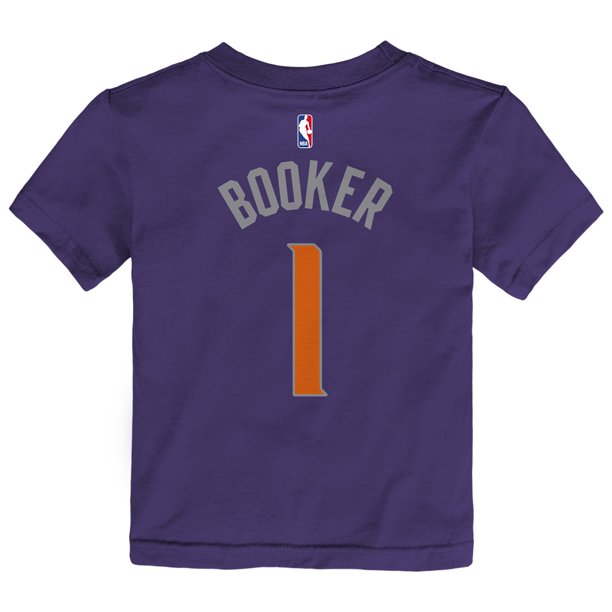 NBA Phoenix Suns Devin Booker Toddler Nike Icon Name &amp; Number Tee