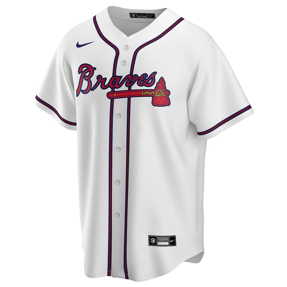 MLB Atlanta Braves Nike Official Replica Jersey - White