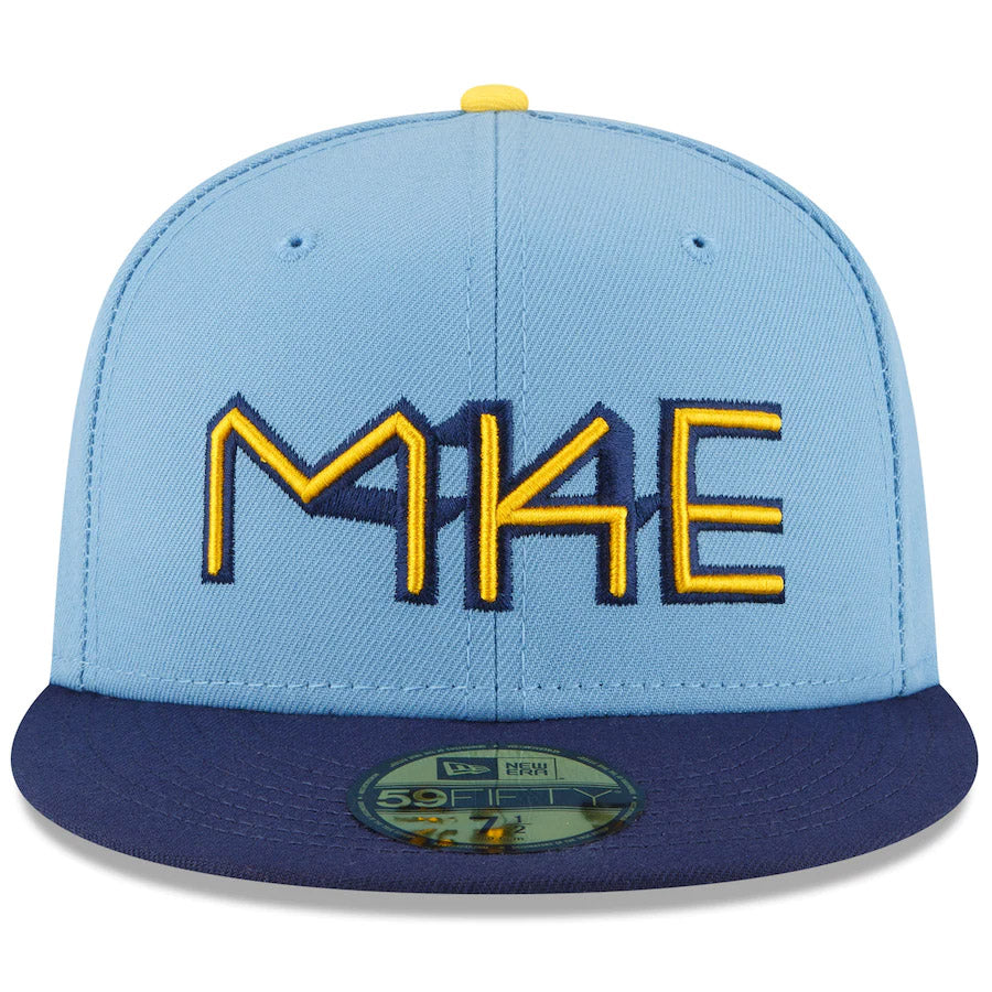 MLB Milwaukee Brewers New Era City Connect On-Field 59FIFTY Fitted