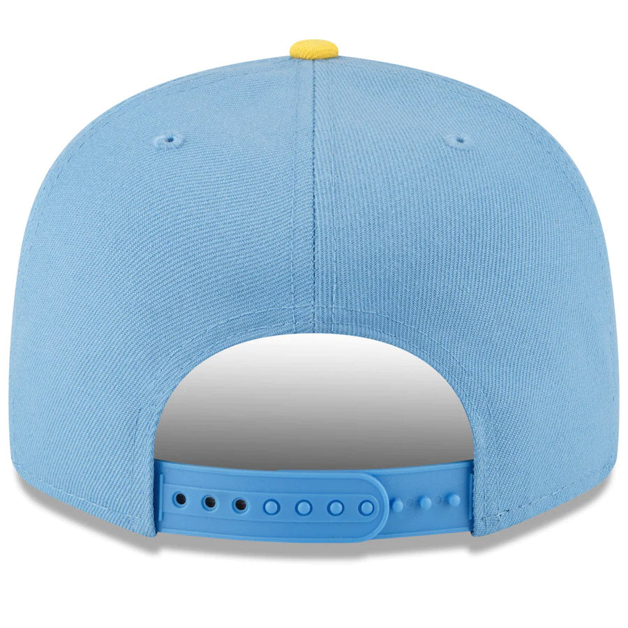 MLB Milwaukee Brewers New Era City Connect 9FIFTY Snapback Hat - Blue