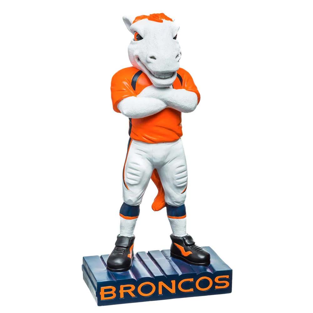 NFL Denver Broncos Evergreen 16&quot; Mascot Statue