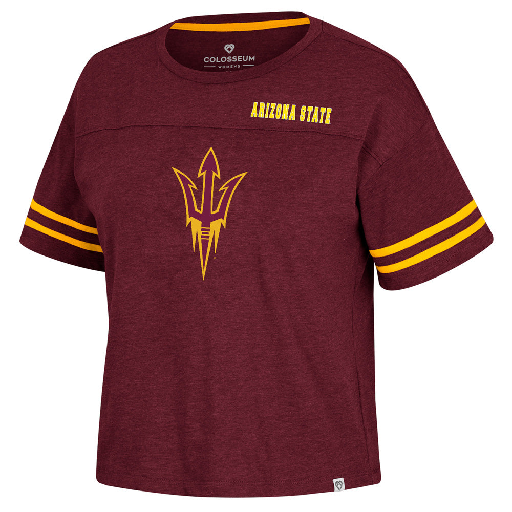 NCAA Arizona State Sun Devils Women&#39;s Colosseum Only One Earth Tee