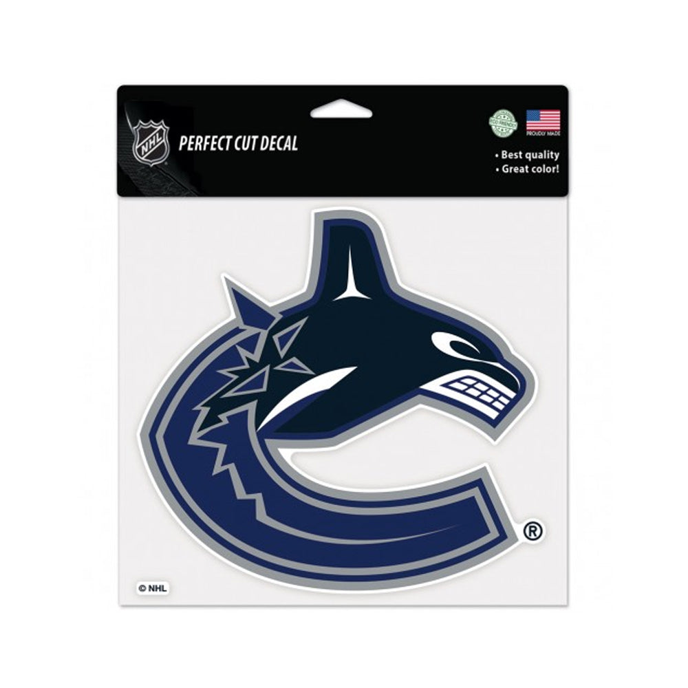 NHL Vancouver Canucks Wincraft 8x8 Car Decal