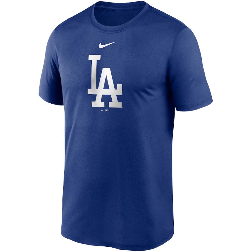 MLB Los Angeles Dodgers Nike Large Logo Legend Tee - Blue - Just Sports