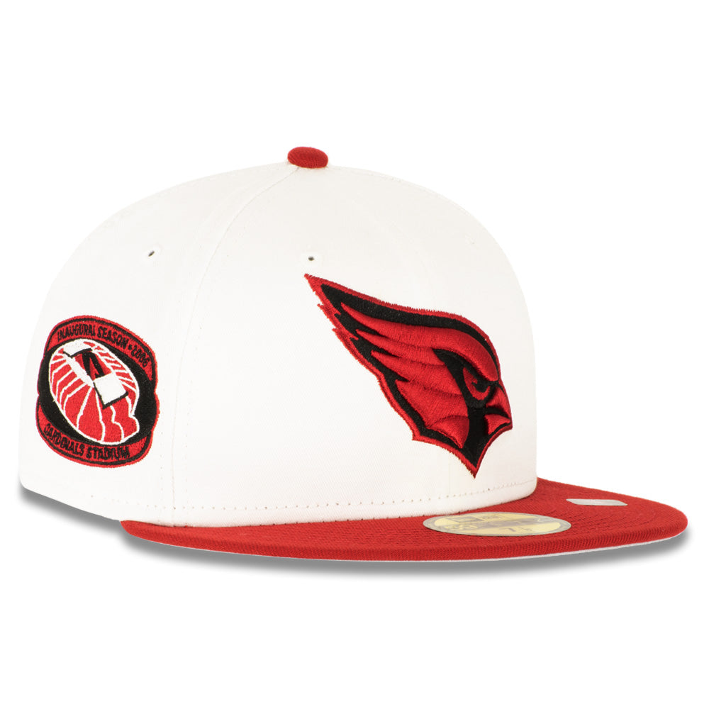 NFL Arizona Cardinals New Era Two-Tone Red Logo 59FIFTY Fitted